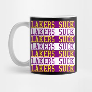 Lakers Suck Mug